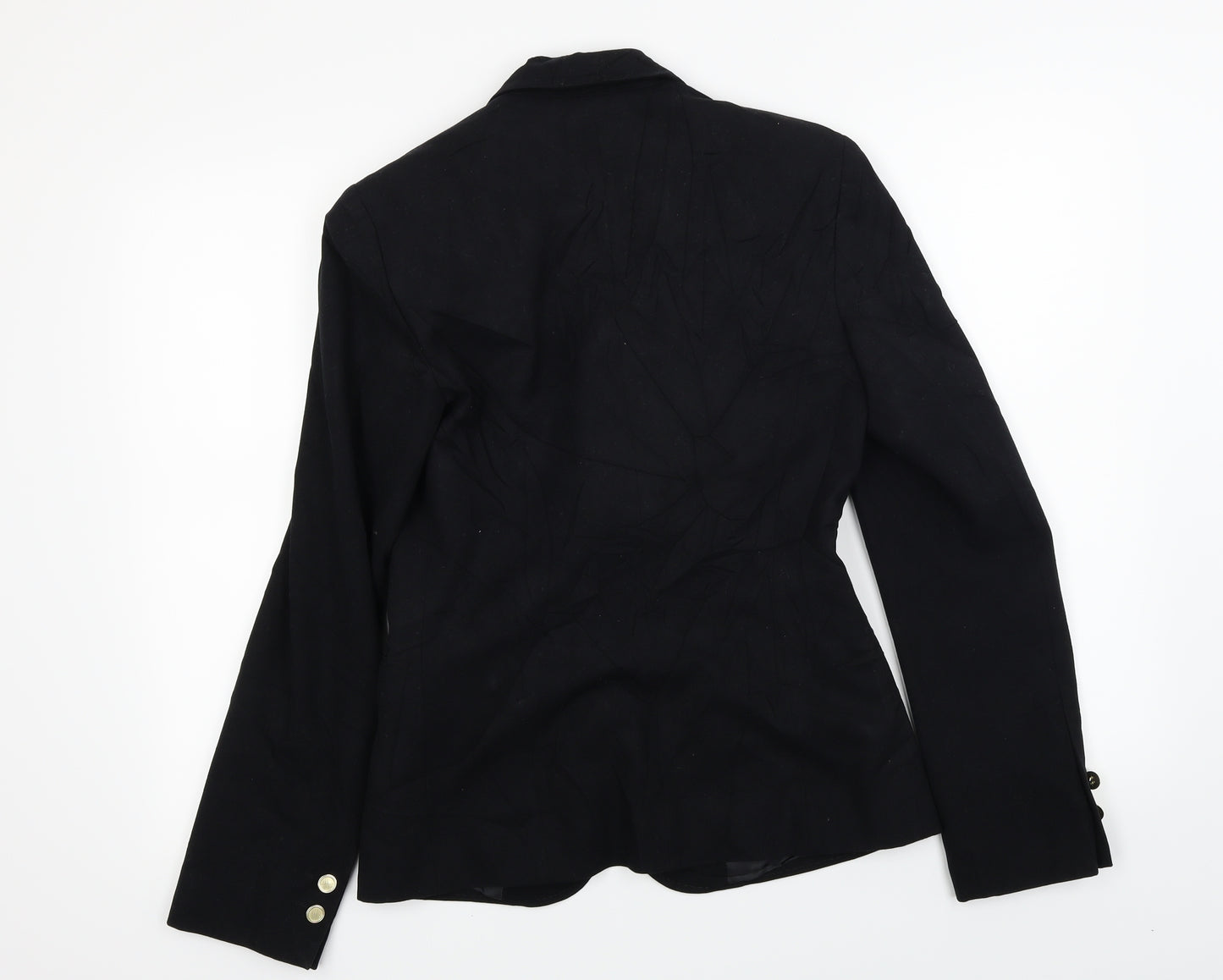Marks and Spencer  Womens Black   Jacket Coat Size 8