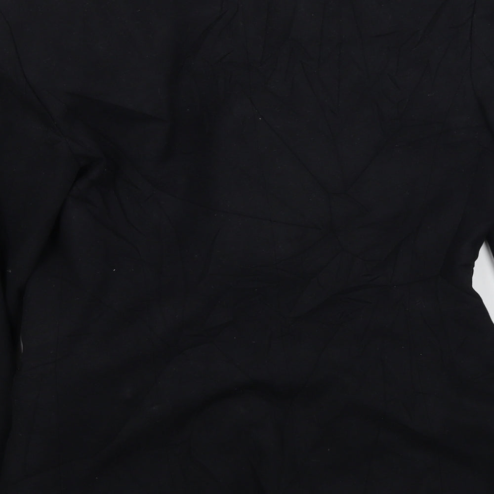 Marks and Spencer  Womens Black   Jacket Coat Size 8