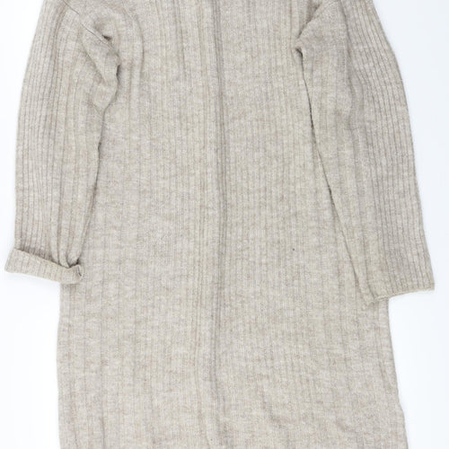 Topshop  Womens Beige   Jumper Dress  Size S