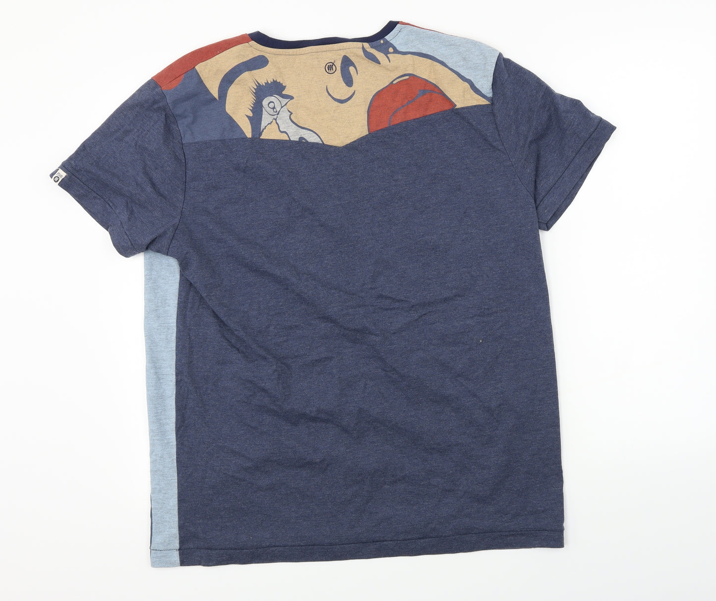 FLY53 Mens Blue    T-Shirt Size XL