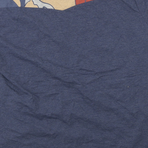 FLY53 Mens Blue    T-Shirt Size XL