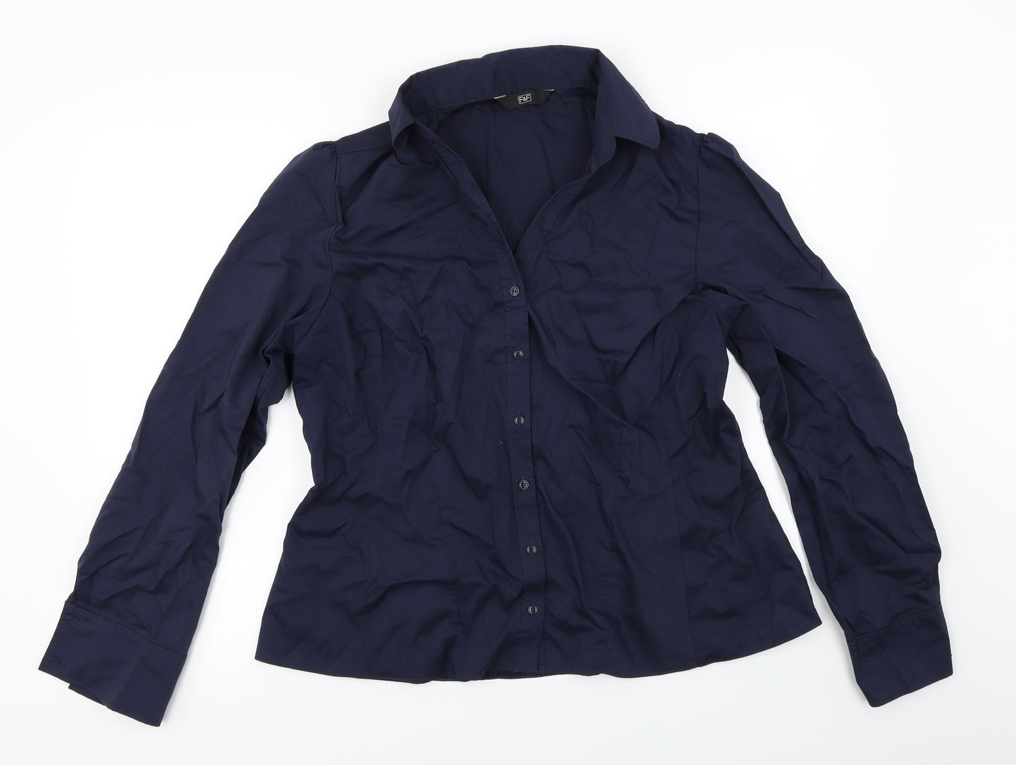 F&F  Womens Blue   Basic Button-Up Size 18