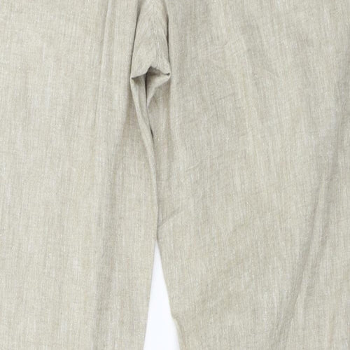 Debenhams  Womens Beige   Trousers  Size 34 in L27 in