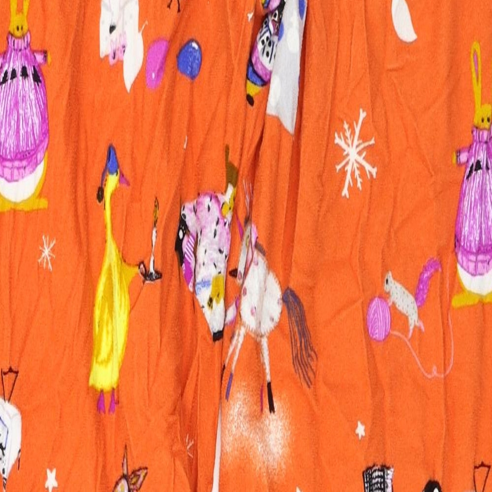 NEXT  Womens Orange   Trousers  Size M L25 in - christmas trousers