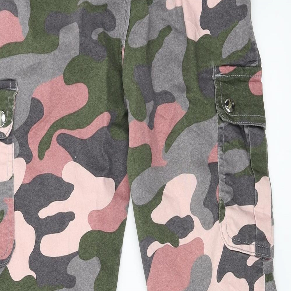 Select  Girls Grey Camouflage   Trousers Size 12-13 Years