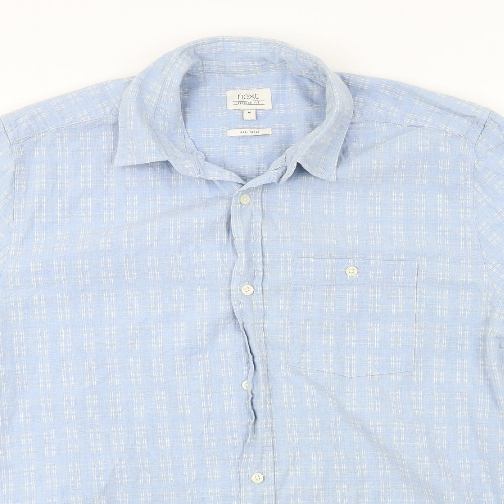 NEXT  Mens Blue    Dress Shirt Size M