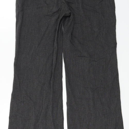 Laura Ashely  Womens Grey   Trousers  Size 12 L27 in