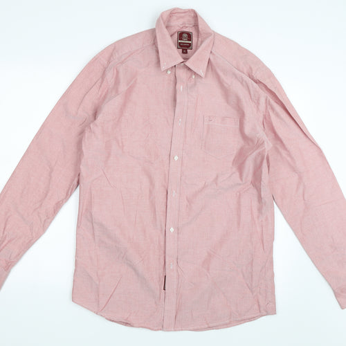 NEXT Mens Red    Button-Up Size 16