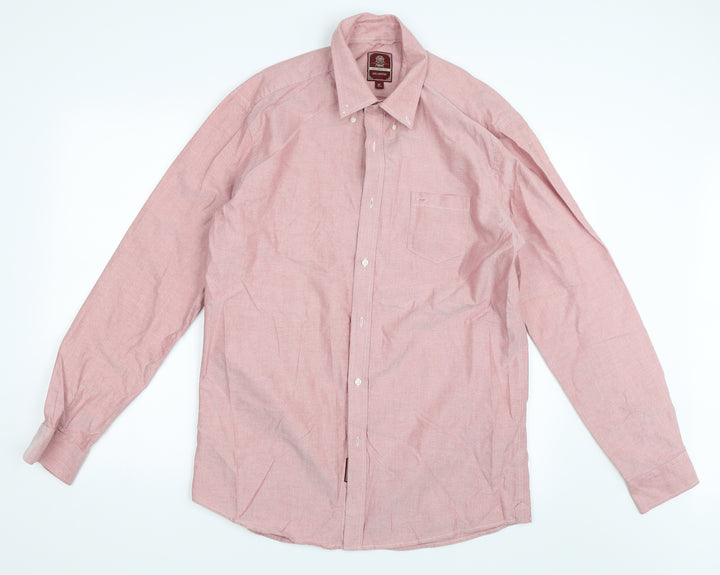 NEXT Mens Red    Button-Up Size 16