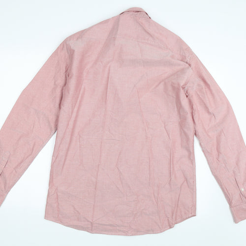 NEXT Mens Red    Button-Up Size 16