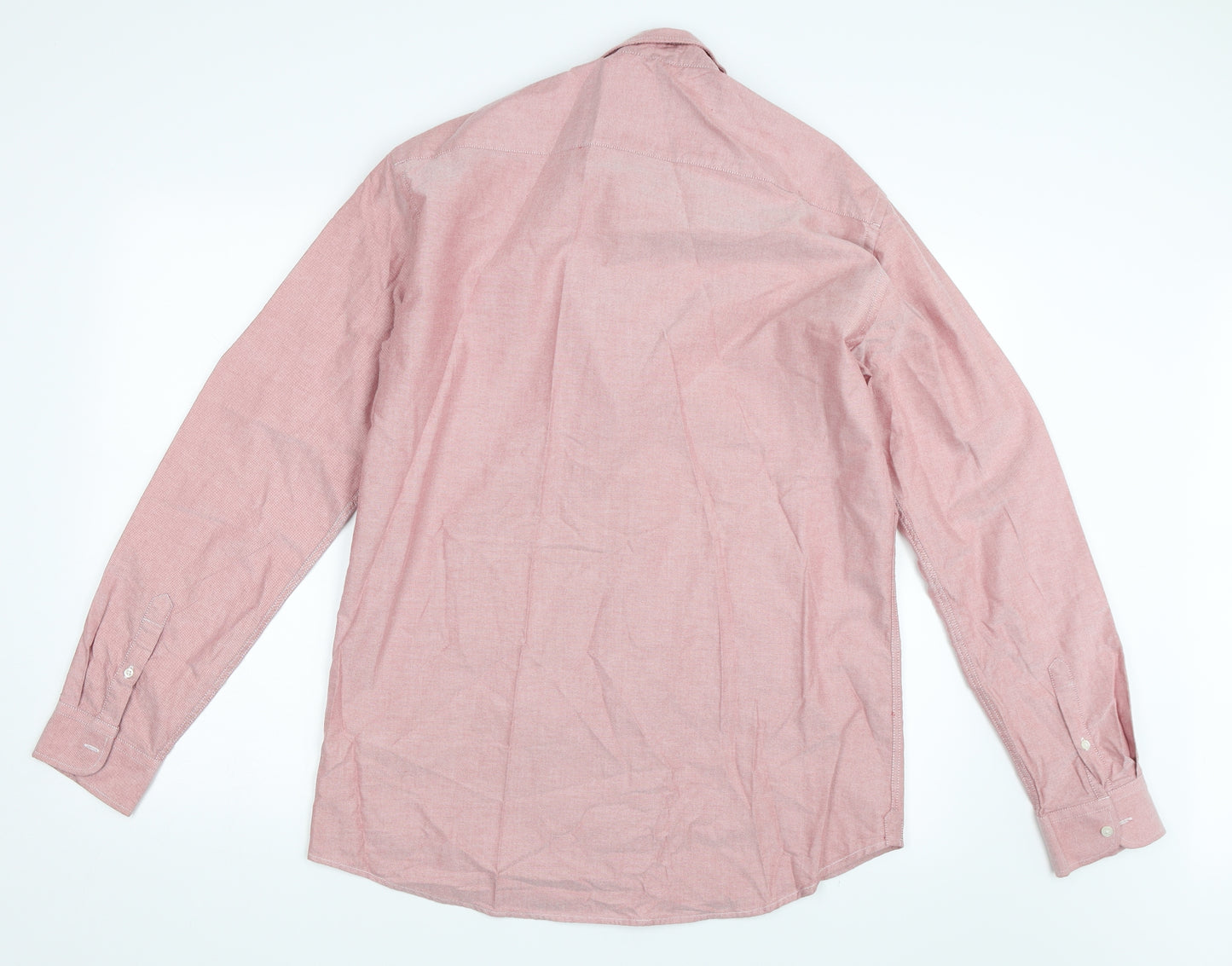 NEXT Mens Red    Button-Up Size 16
