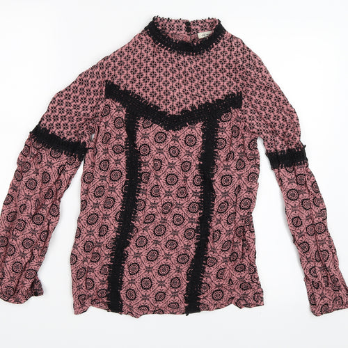 River Island Womens Pink   Basic Blouse Size 6