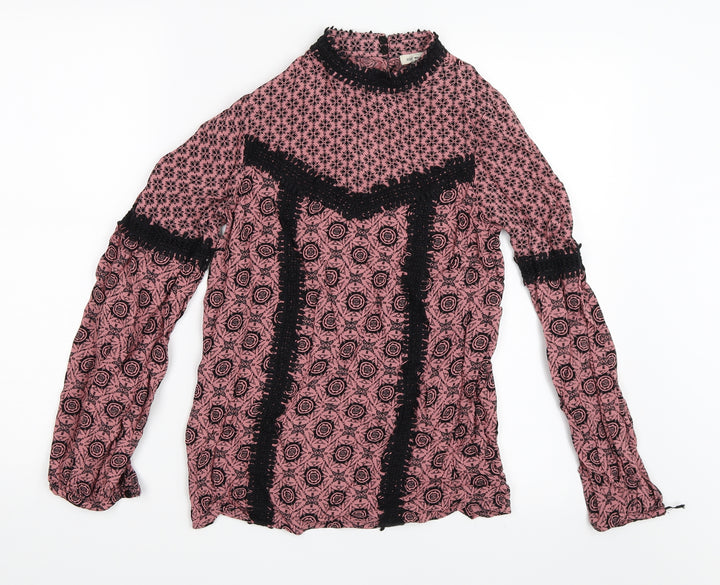 River Island Womens Pink   Basic Blouse Size 6