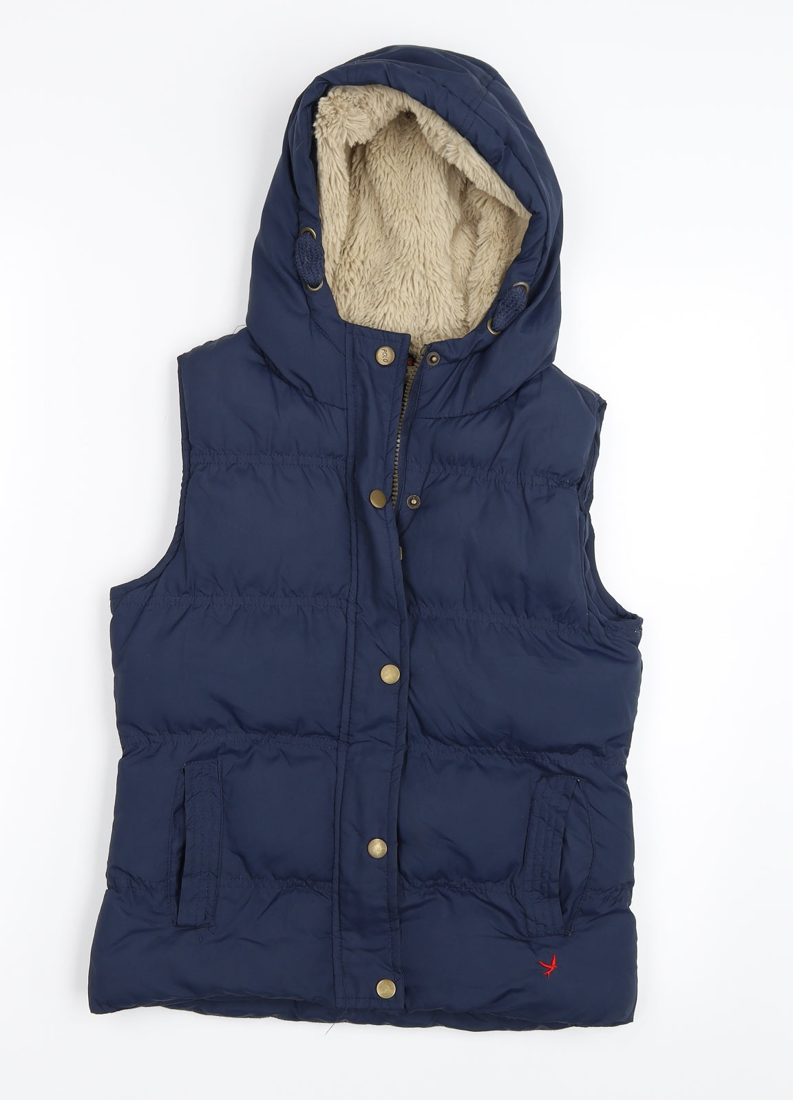 YD Girls Blue   Gilet Coat Size 10-11 Years