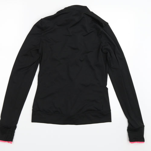 DOMYOS Womens Black   Full Zip Sweatshirt Size 40