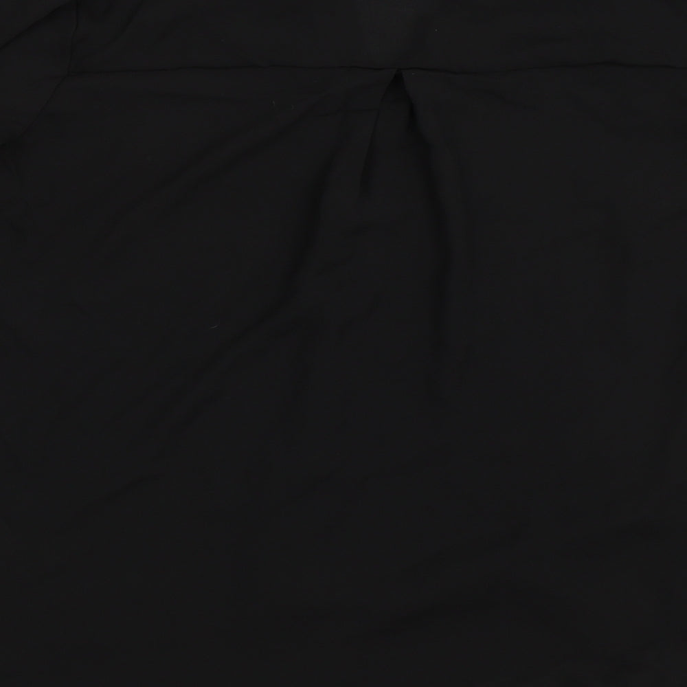 Dorothy Perkins Womens Black   Basic Button-Up Size 10