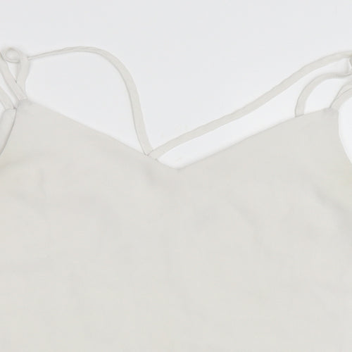 Pimkie Womens White   Camisole Blouse Size M