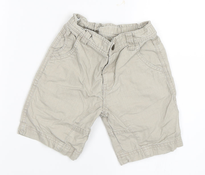 NEXT Boys Beige   Chino Shorts Size 4 Years