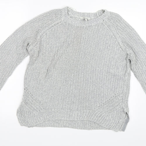 Peacocks Womens Grey   Pullover Jumper Size M