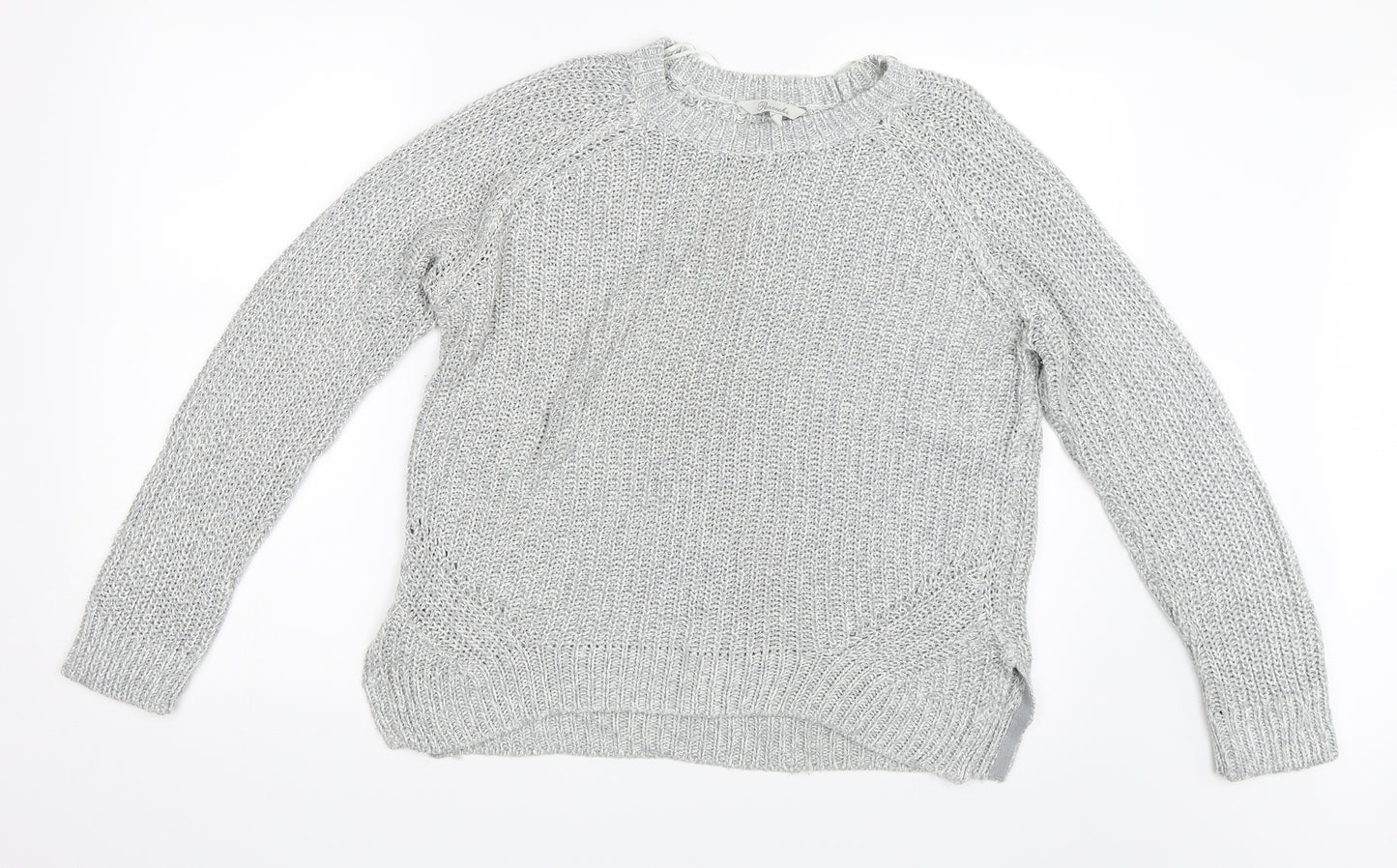 Peacocks Womens Grey   Pullover Jumper Size M