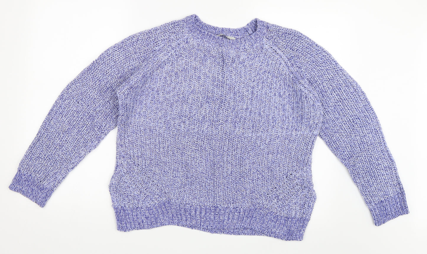 Peacocks Womens Blue   Pullover Jumper Size M