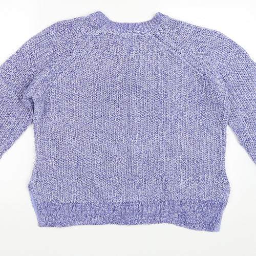 Peacocks Womens Blue   Pullover Jumper Size M