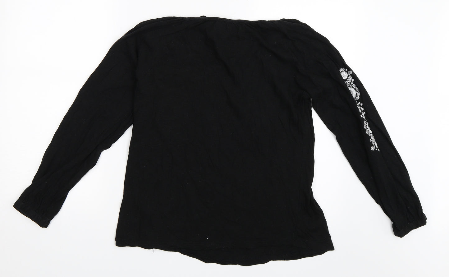 Atmosphere Womens Black   Basic T-Shirt Size 10