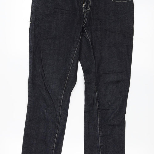 Only Womens Blue  Denim Straight Jeans Size 28 in L34 in