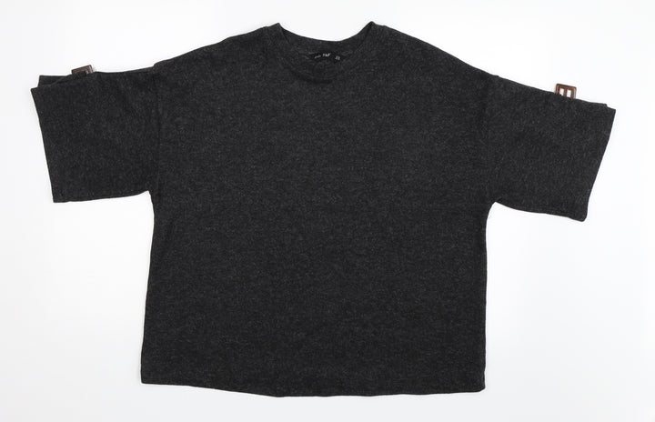 F&F Womens Grey Pullover Jumper Size 14