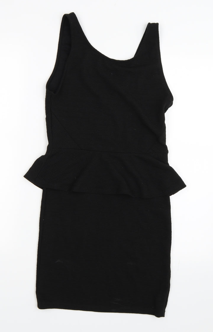 H&M Womens Black   Bodycon  Size 12