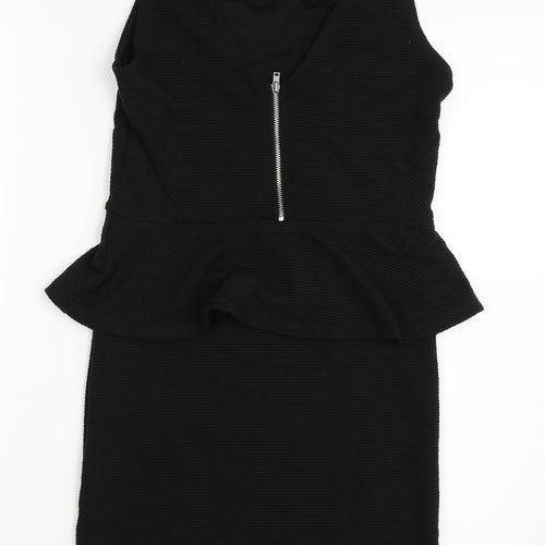 H&M Womens Black   Bodycon  Size 12