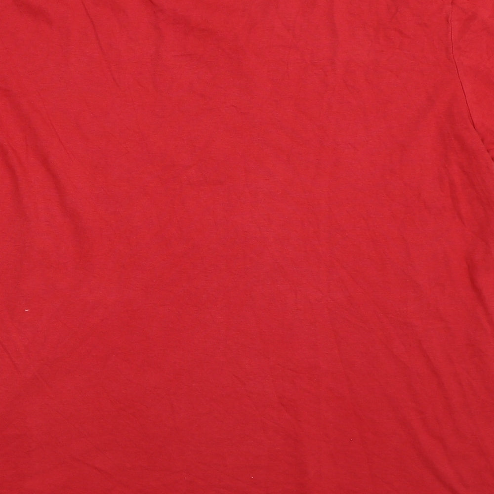 Pierre Cardin Mens Red    T-Shirt Size XL