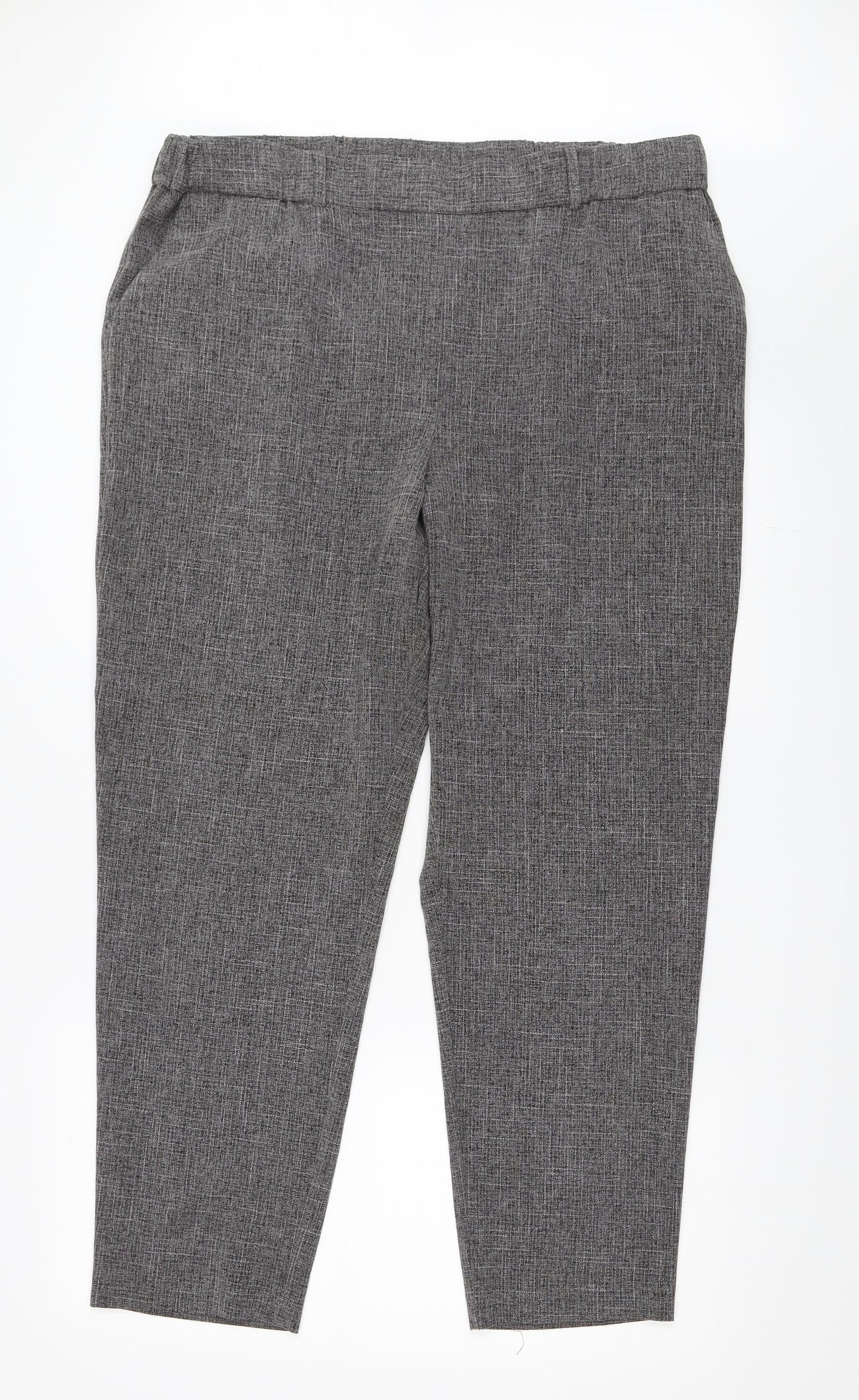Bonmarché Womens Grey   Trousers  Size 18 L28 in