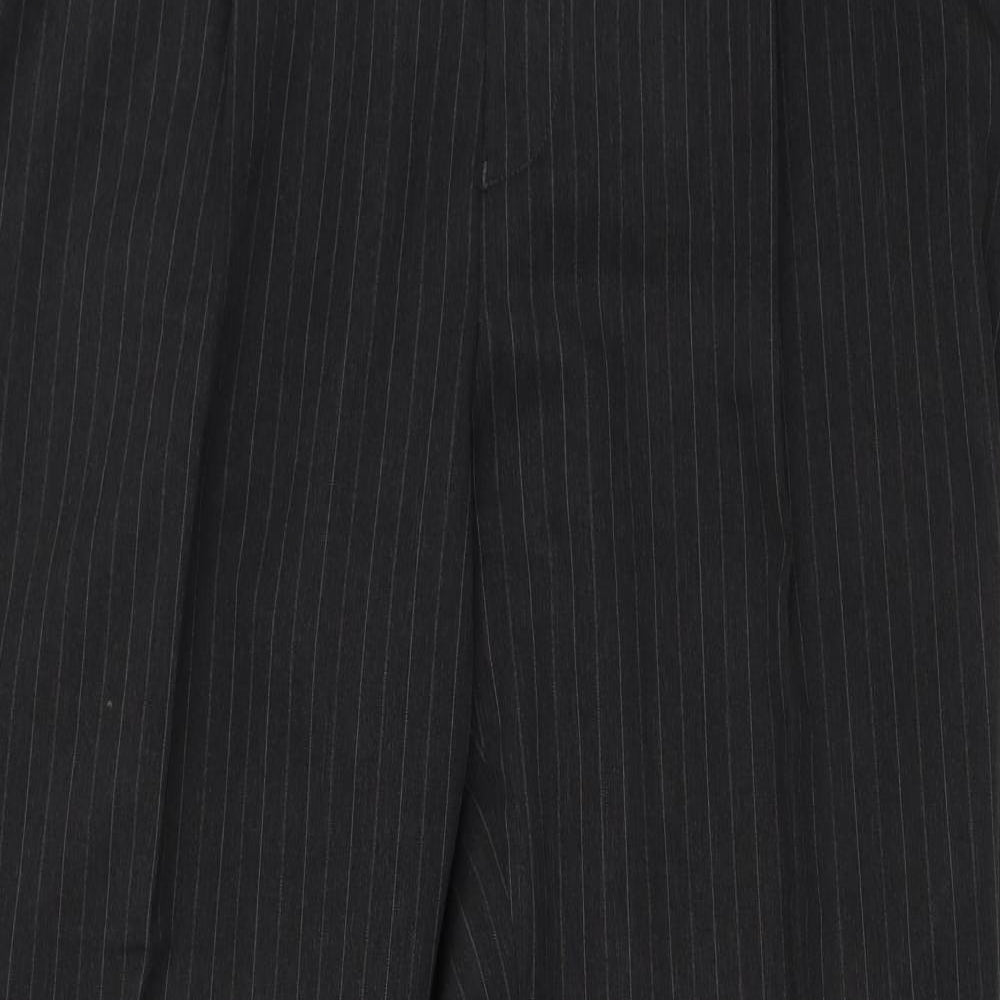 Taylor & Wright Mens Black   Trousers  Size 38 in L31 in