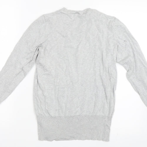 Dorothy Perkins Womens Grey   Pullover Jumper Size 8
