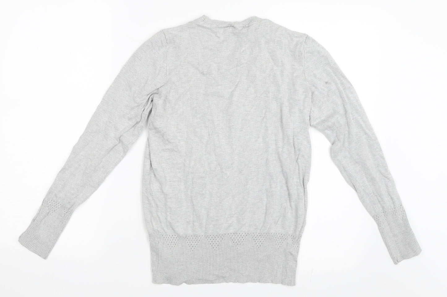 Dorothy Perkins Womens Grey   Pullover Jumper Size 8
