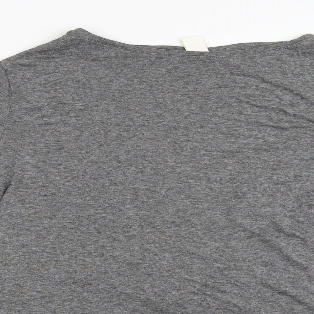 H&M Womens Grey   Basic T-Shirt Size M