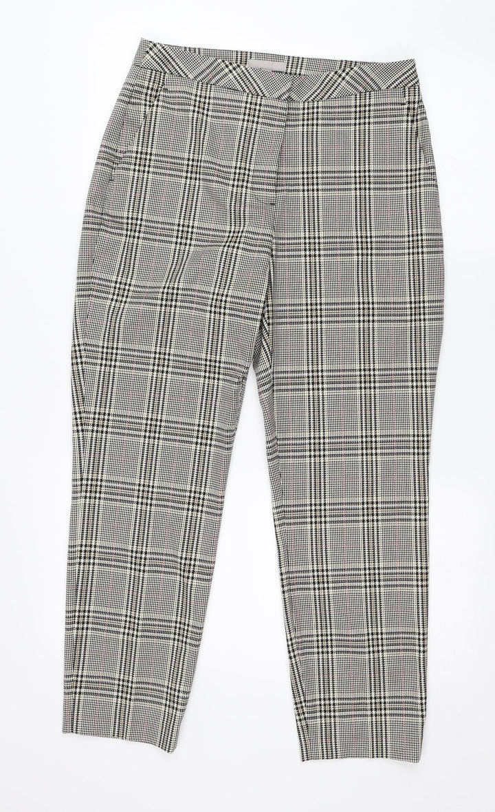 H&M Womens Beige Trousers Size 10 L26 in