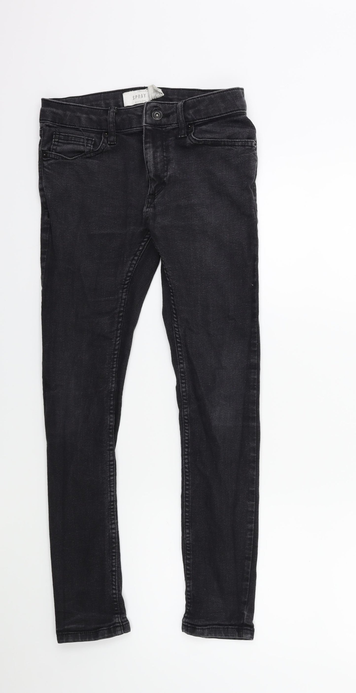 Topman Mens Blue   Skinny Jeans Size 26 in L27 in