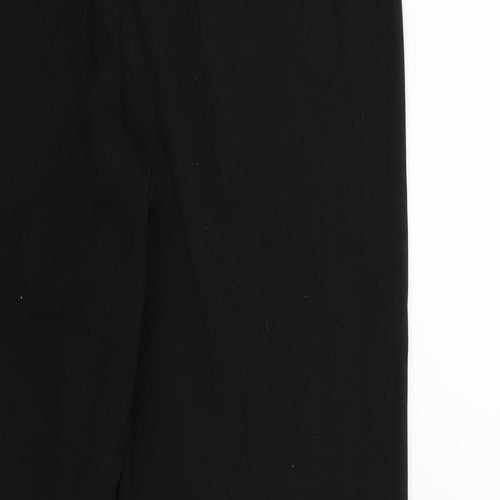 TU Womens Black   Trousers  Size 12 L29 in