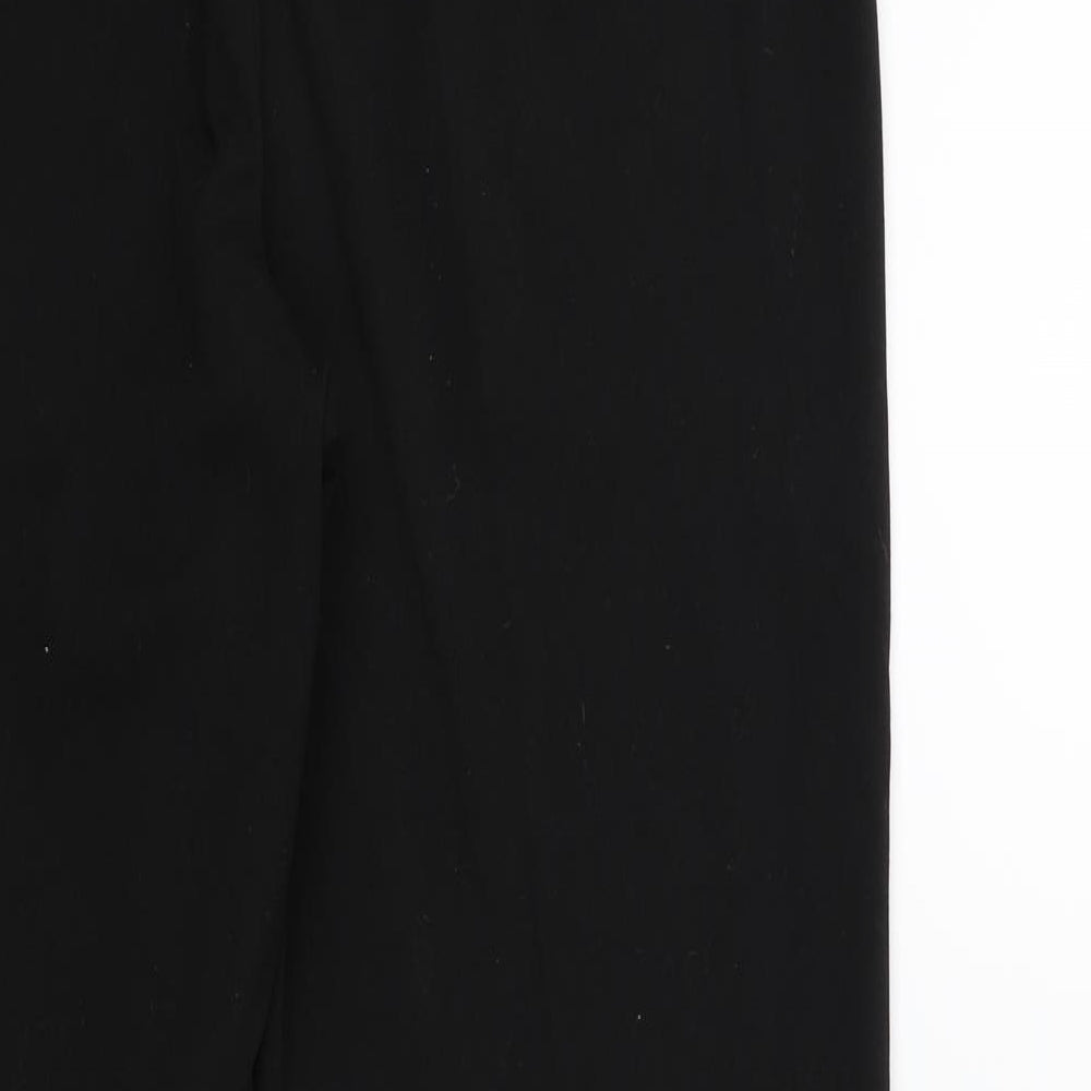TU Womens Black   Trousers  Size 12 L29 in