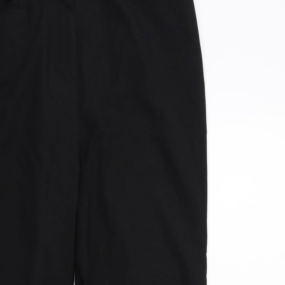 NEXT Womens Black   Trousers  Size 14 L27 in
