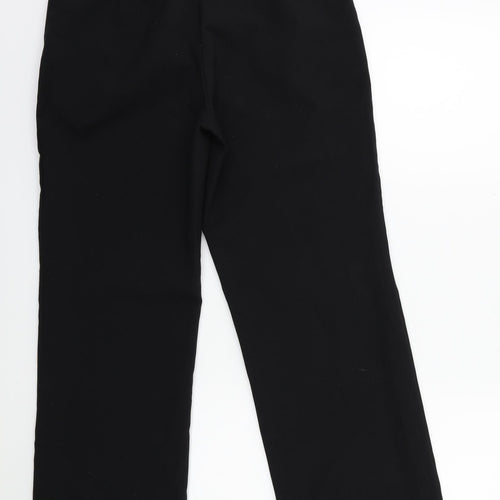 Peacocks Womens Black   Trousers  Size 12 L28 in