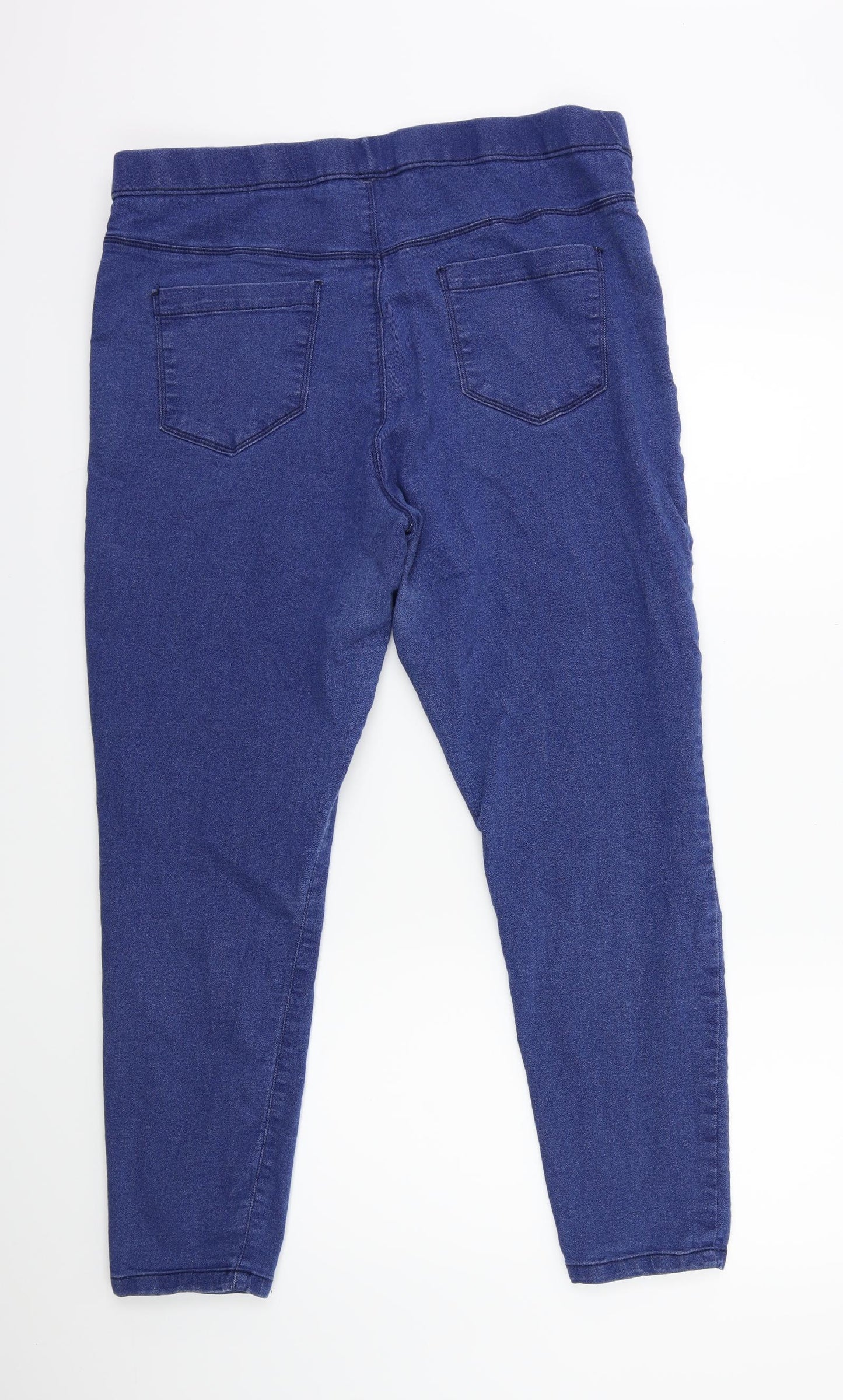 PEP&CO Womens Blue  Denim Jegging Jeans Size 20 L27 in