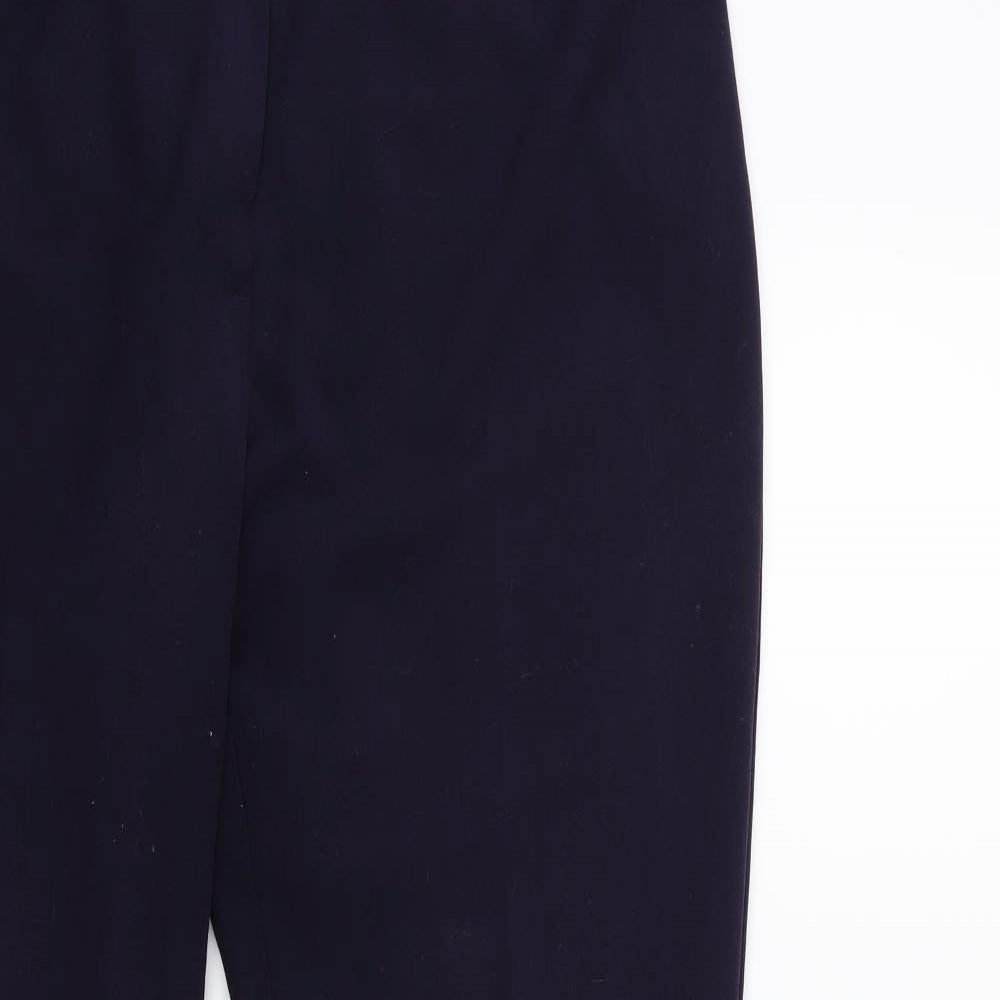 Marks and Spencer Womens Purple   Trousers  Size 16 L28 in