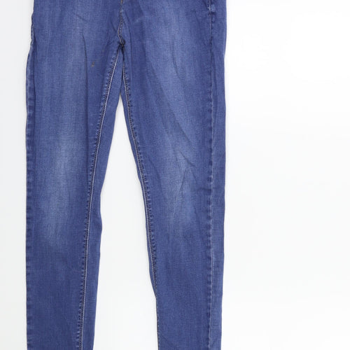 Topshop Womens Blue  Denim Skinny Jeans Size 26 in L30 in