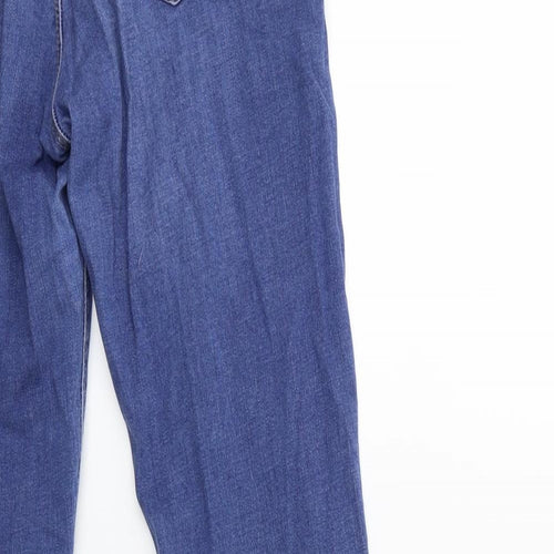 Topshop Womens Blue  Denim Skinny Jeans Size 26 in L30 in
