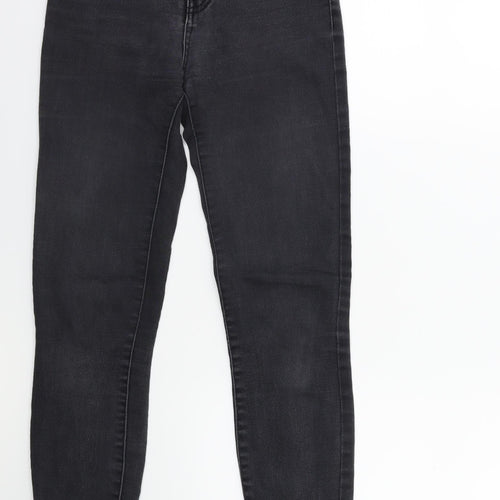 Pull&Bear Womens Grey  Denim Skinny Jeans Size 8 L27 in