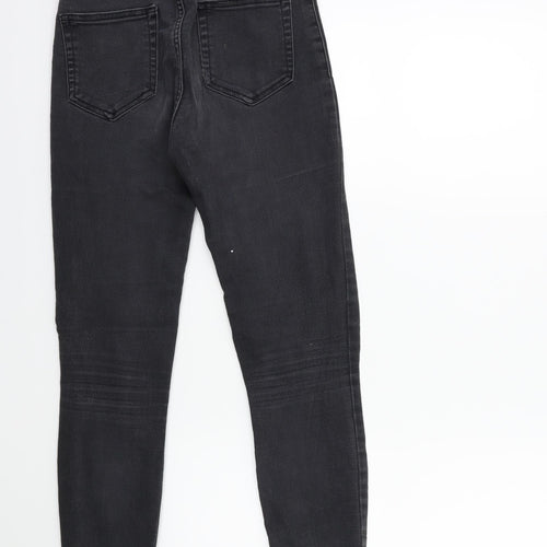 Pull&Bear Womens Grey  Denim Skinny Jeans Size 8 L27 in