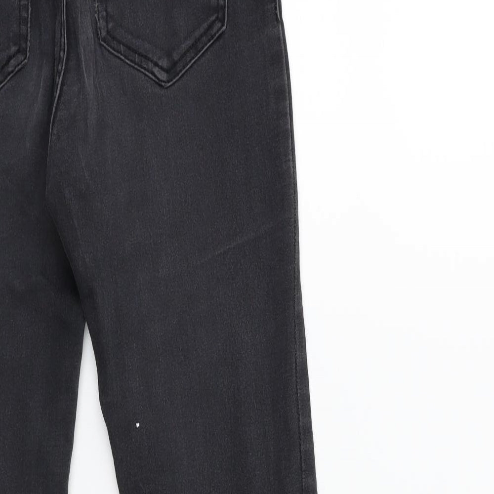 Pull&Bear Womens Grey  Denim Skinny Jeans Size 8 L27 in
